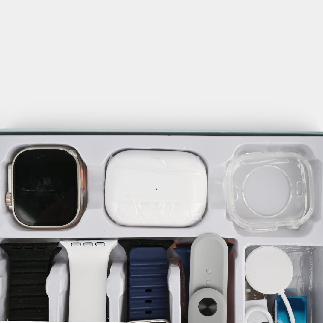 12-in-1 Ultra Smart Watch with AirPods
