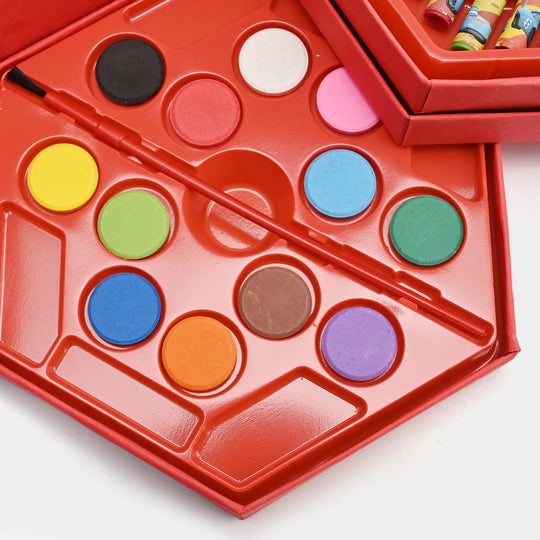 CHARACTER COLOR KIT 46PCS FOR KIDS