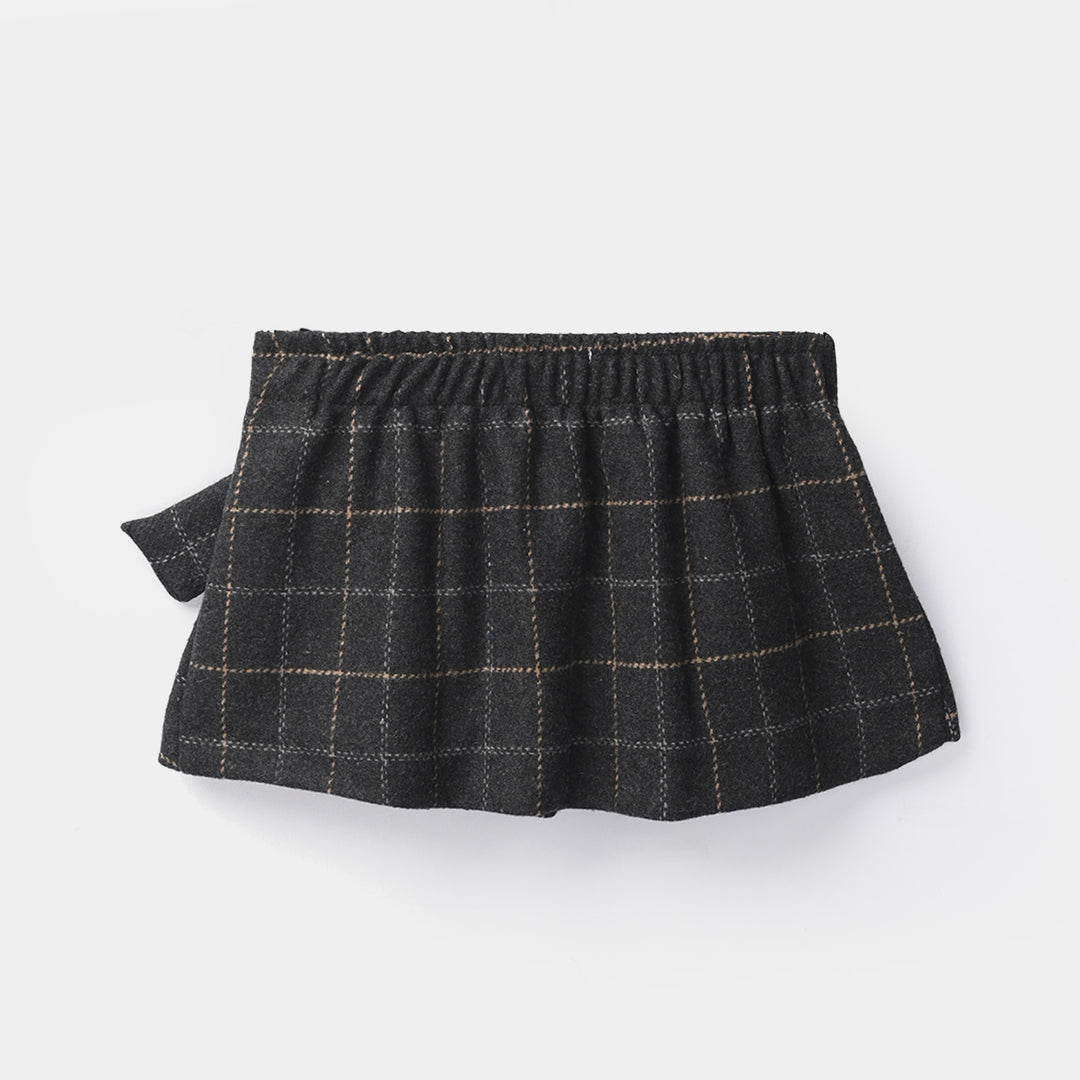 Infant Girls Wool Skirt Bow