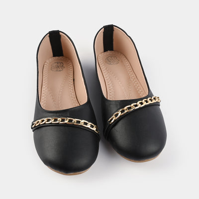 Girls Pumps AS-001-BLACK