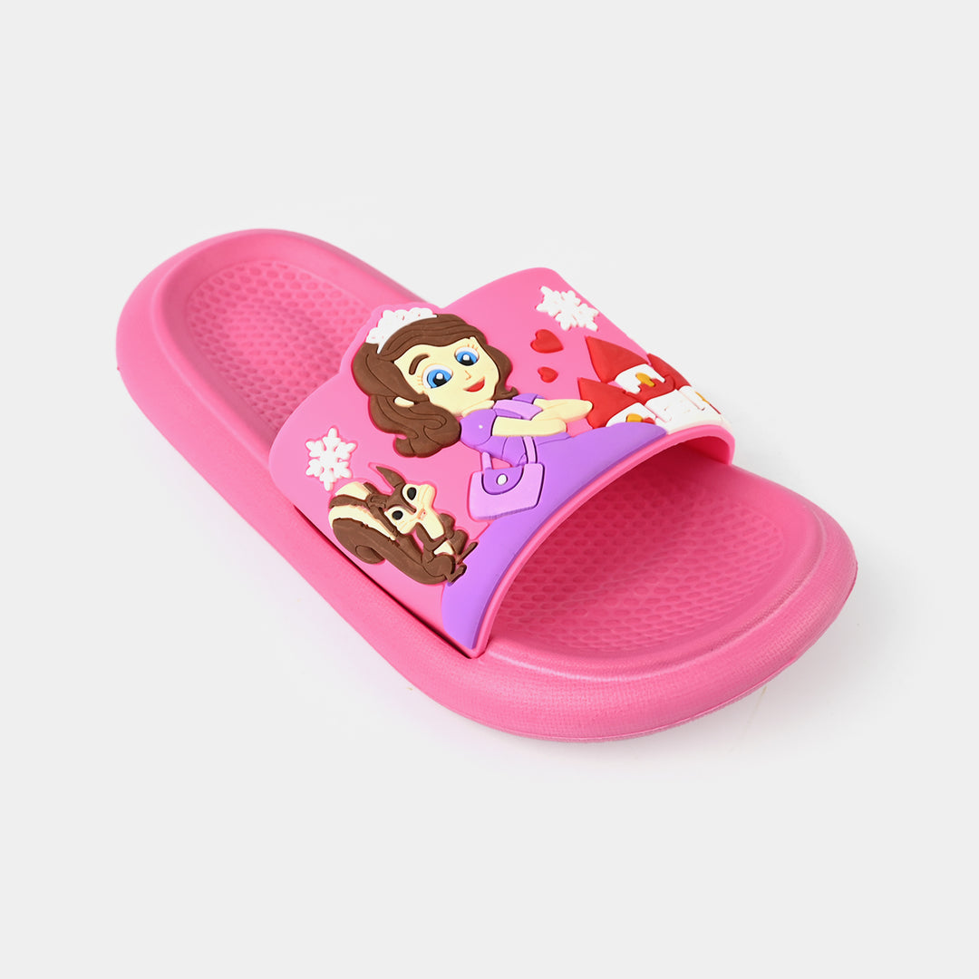 Girls Slipper 1388-001-Fuchsia