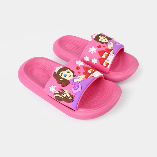 Girls Slipper 1388-001-Fuchsia