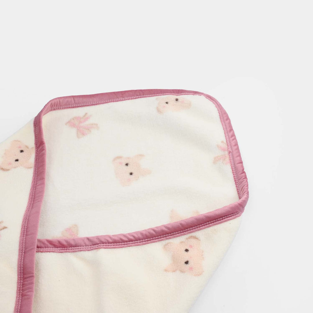 Soft Velour Wrap Blanket