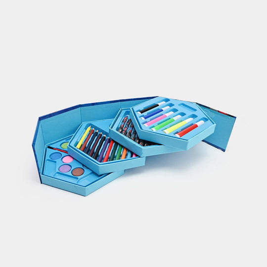 CHARACTER COLOR KIT 46PCS FOR KIDS
