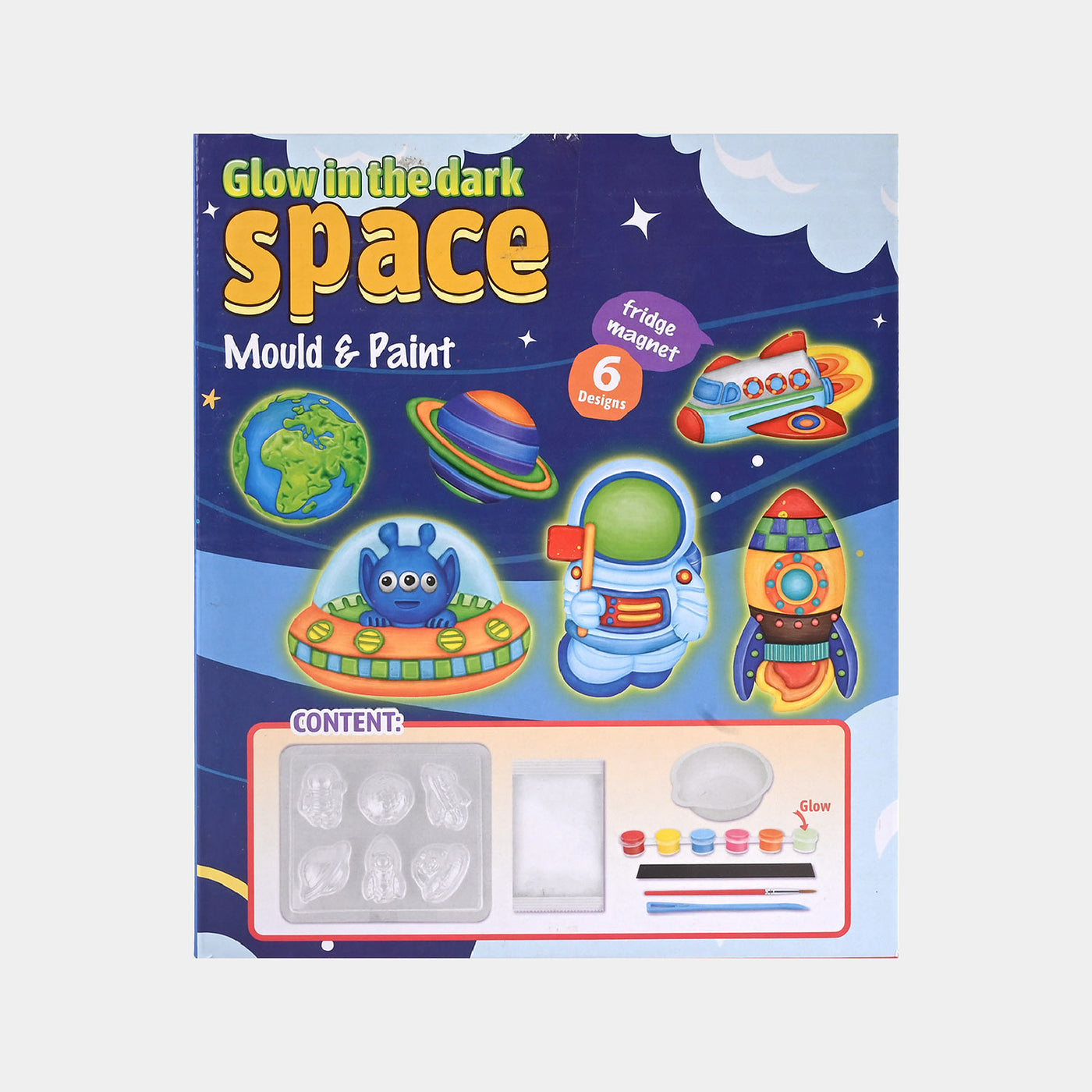 Glow In The Dark DIY Painting Set For Kids