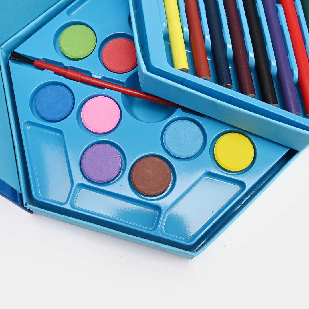 CHARACTER COLOR KIT 46PCS FOR KIDS