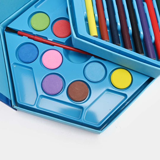 CHARACTER COLOR KIT 46PCS FOR KIDS
