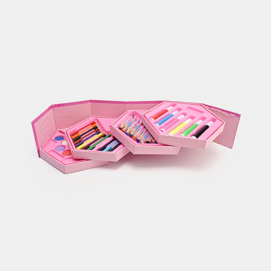 CHARACTER COLOR KIT 46PCS FOR KIDS