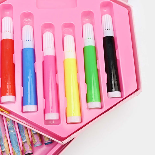 CHARACTER COLOR KIT 46PCS FOR KIDS