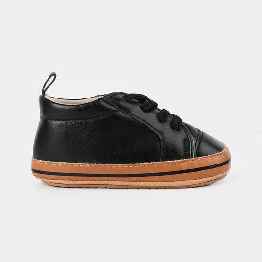 Boys Shoes E178-BLACK