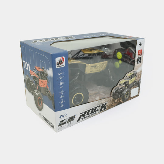Remote Control Toy Rock Crawler With Smoke