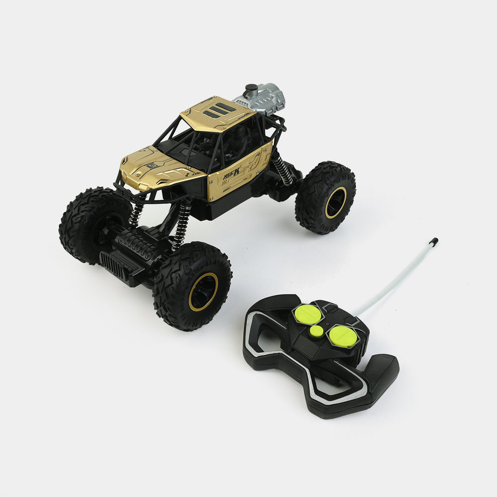 Remote Control Toy Rock Crawler With Smoke