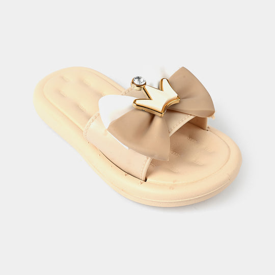 Girls Slipper 1636-K1-BEIGE