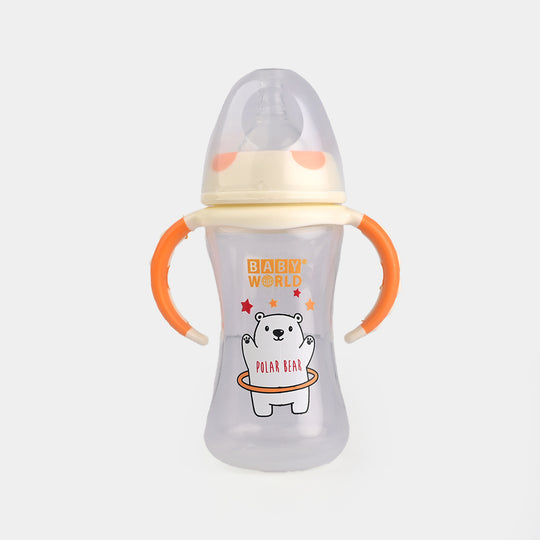 Wide Neck Feeder Bottle 8Oz 2049 White