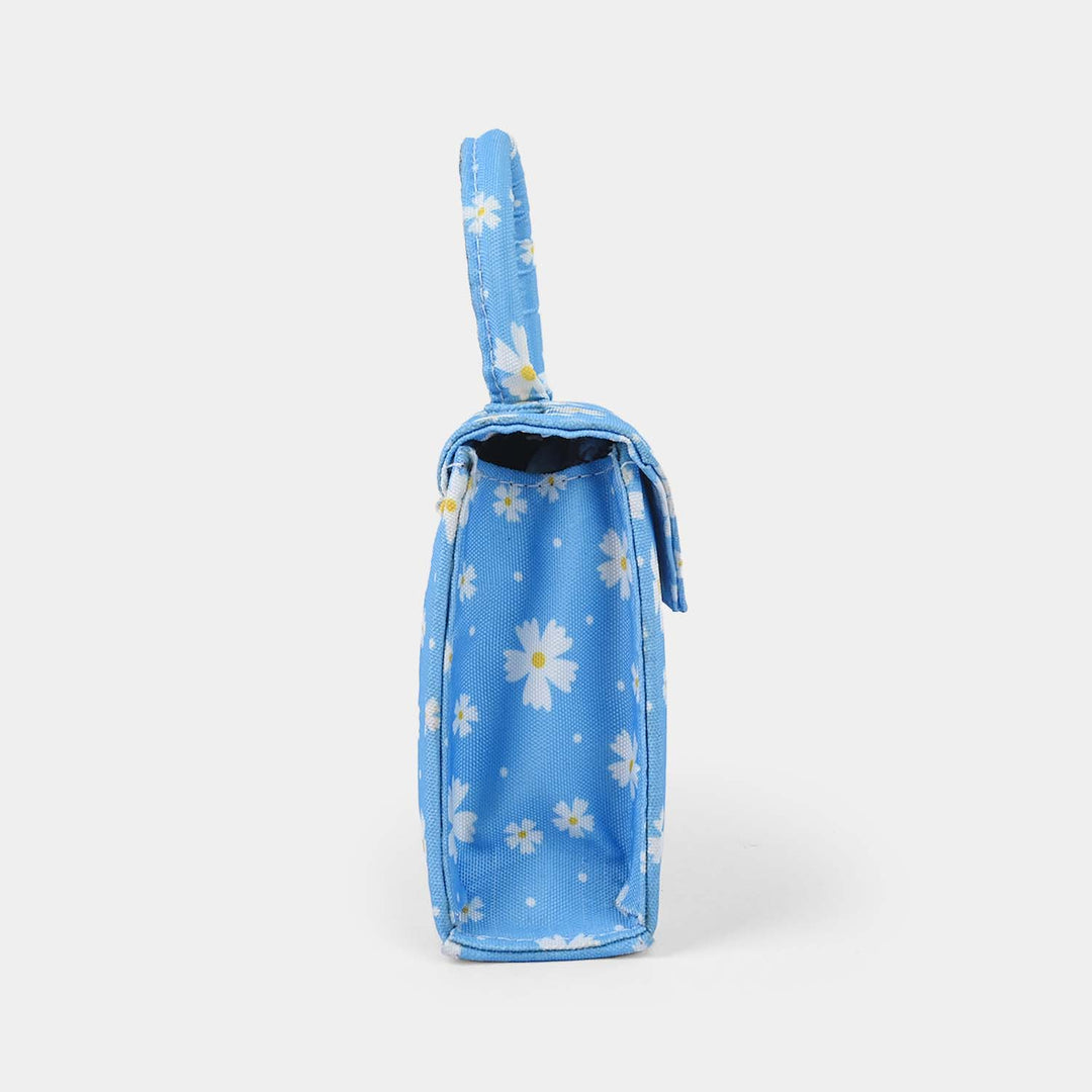 Kid's Fashion Hand Bag | Blue Daisy Floral