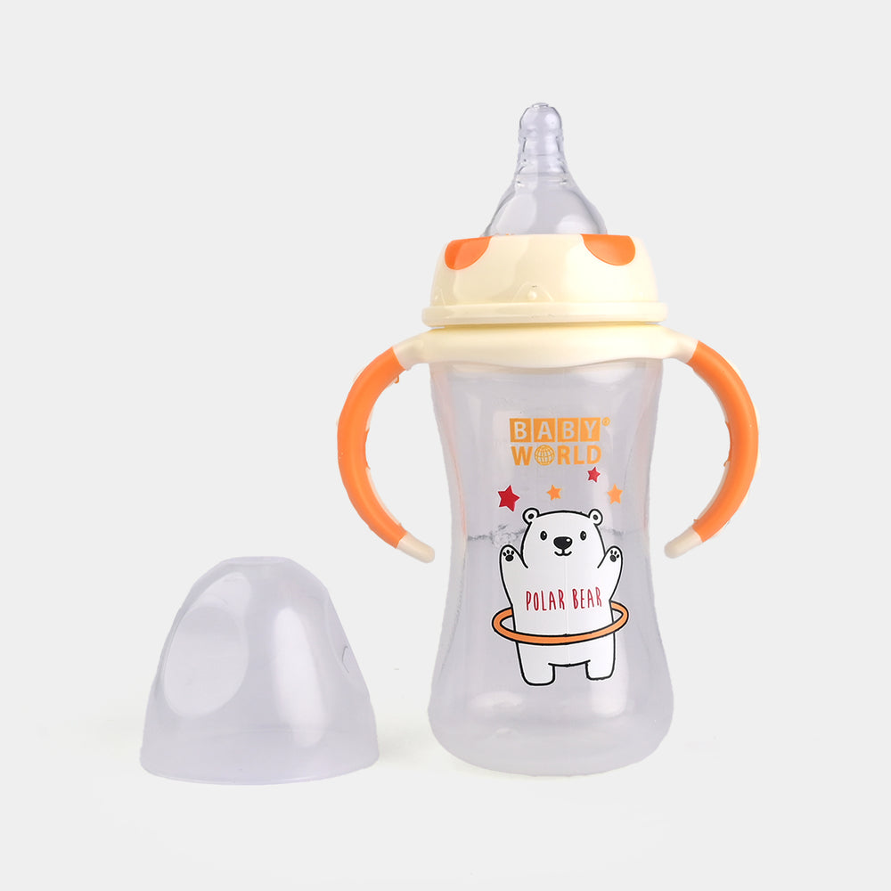 Wide Neck Feeder Bottle 8Oz 2049 White