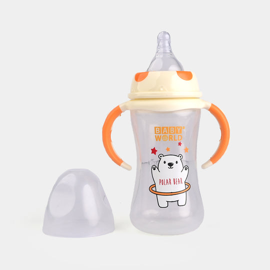 Wide Neck Feeder Bottle 8Oz 2049 White