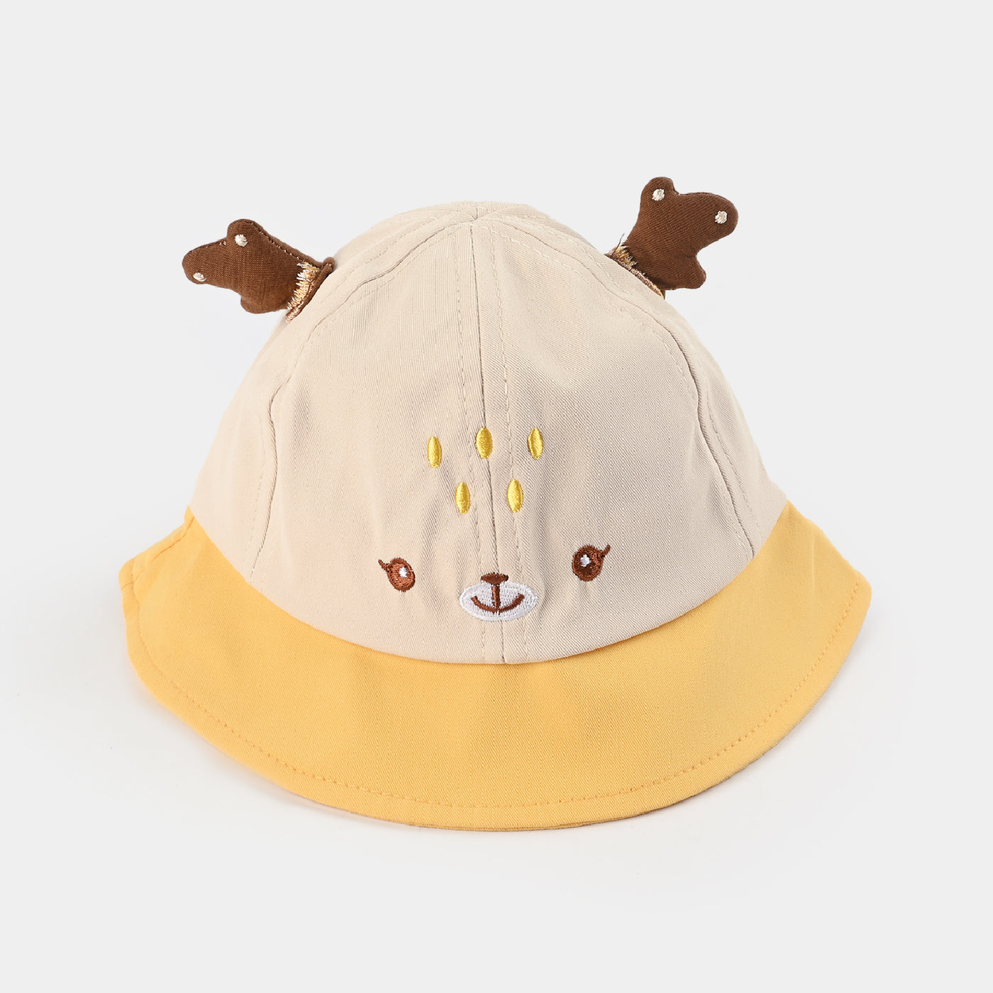 Baby Round Cap/Hat | 9M+ | Yellow