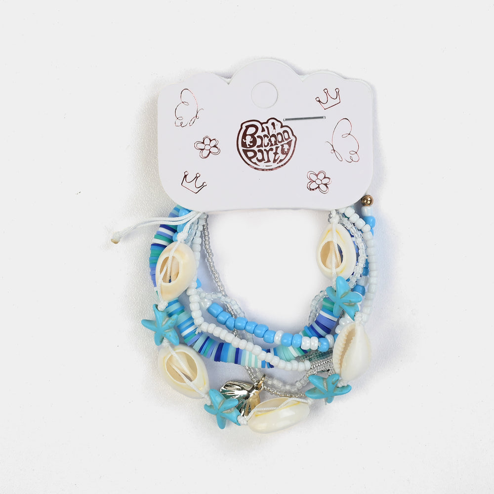 Fancy Crystal Beaded Bracelet for Girls