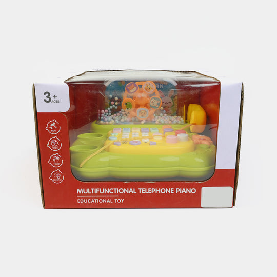 Multifunctional Telephone Piano – Educational Musical Toy