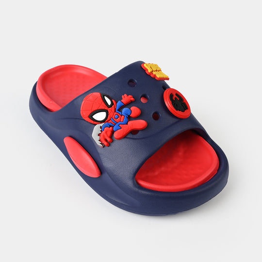 Boys Slipper 013-27-NAVY