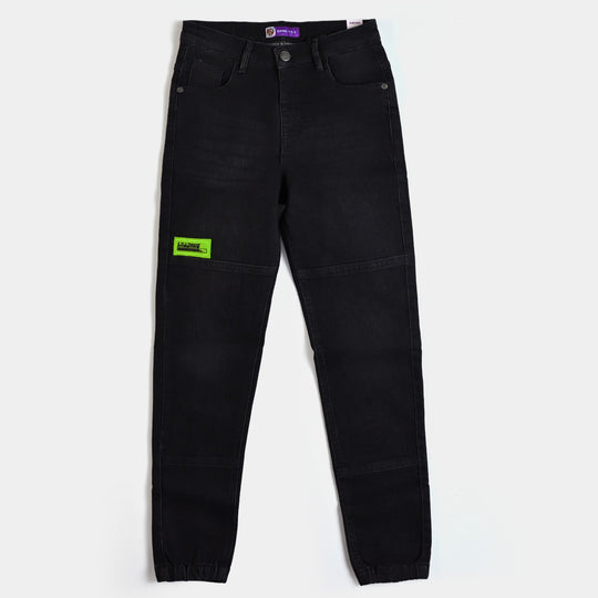 Boys Pant Denim Loading-BLACK