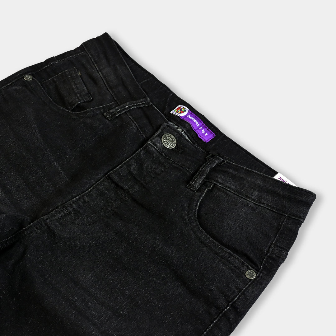 Boys Pant Denim Loading-BLACK