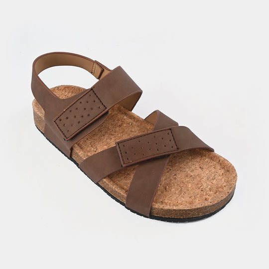 Teens Boys Sandal PD-08-COFFEE