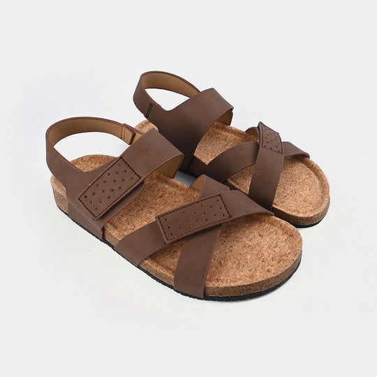 Teens Boys Sandal PD-08-COFFEE