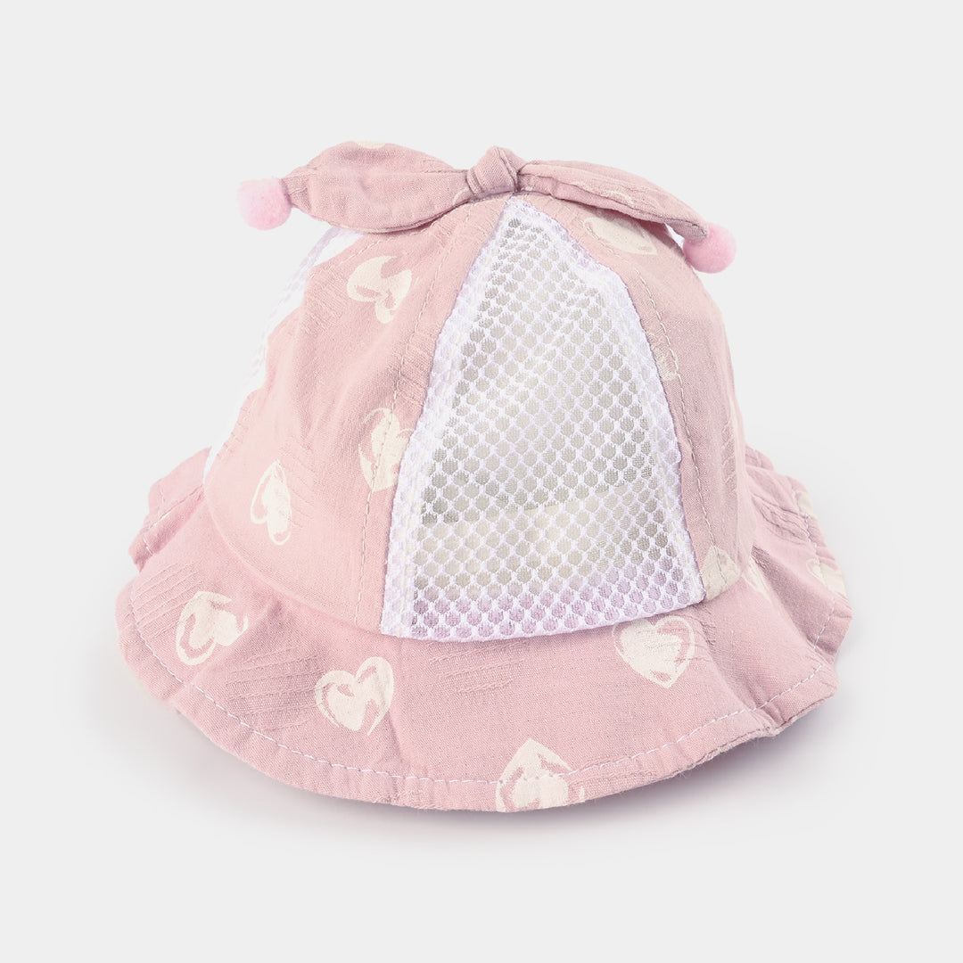 Baby Round Cap/Hat | 12M+ | Light Purple