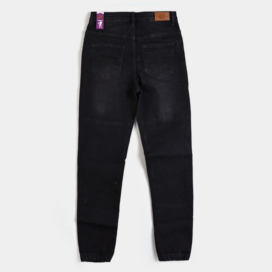 Boys Pant Denim Loading-BLACK