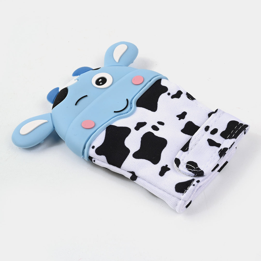 Baby Teething Mitten Cow