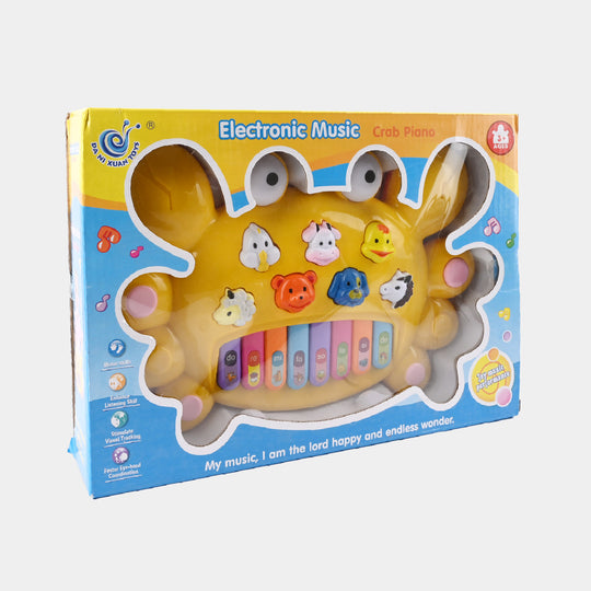 Electric Toy Piano With Light & Music For Kids