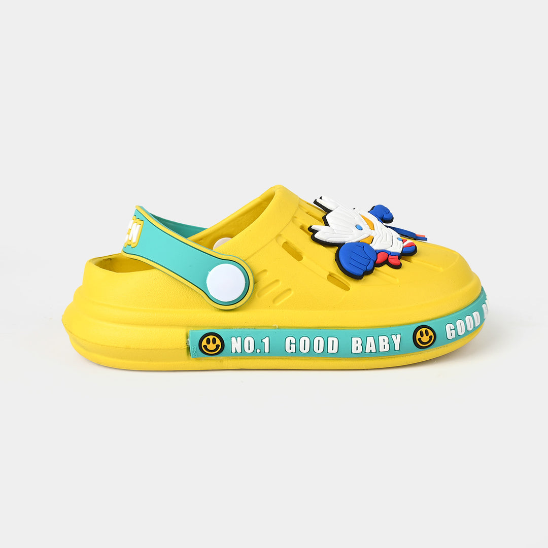 Boys Clogs 3502-15-Yellow