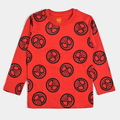 Boys Knitted Night Wear -F-Scarlet