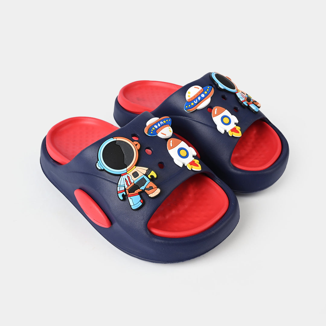 Boys Slipper 013-30-NAVY