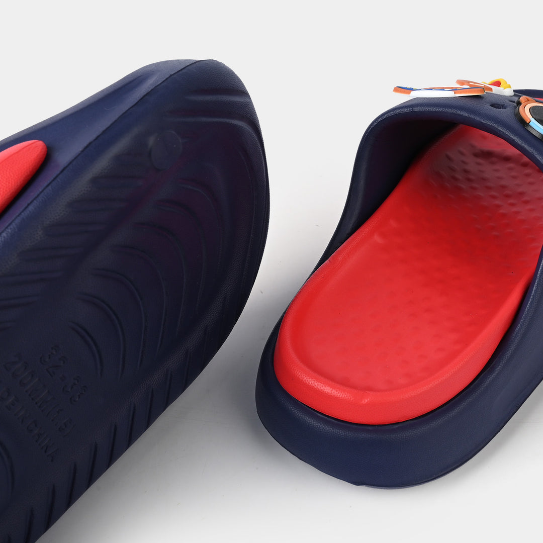 Boys Slipper 013-30-NAVY