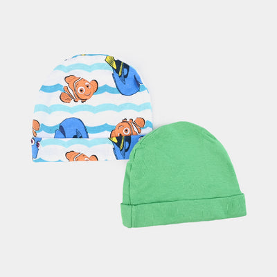 Baby Cap 2PCs Set | 0-3M