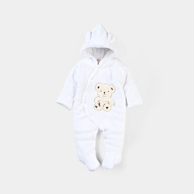 Infant Unisex Romper-White