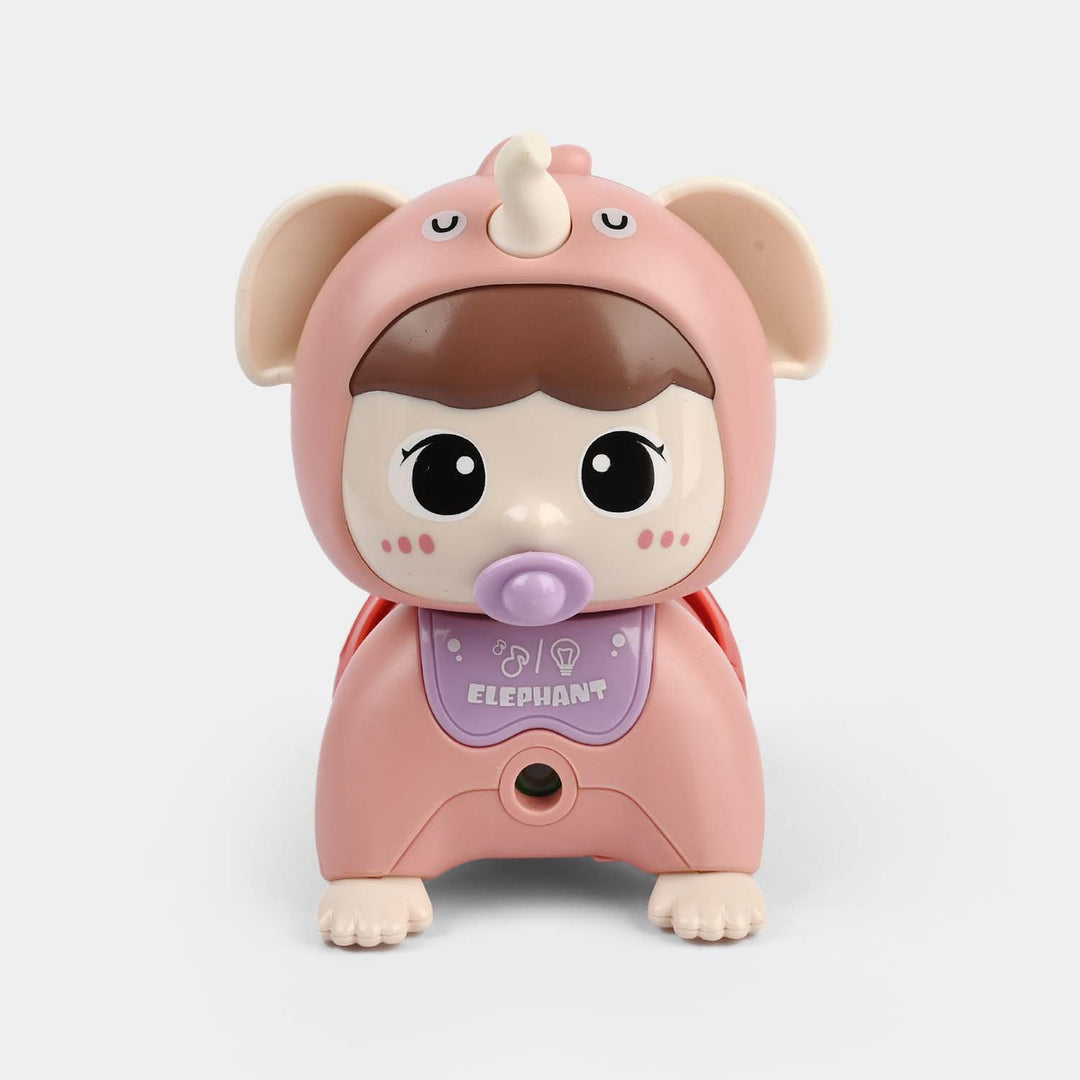 Crawling Baby Doll Toy with Music