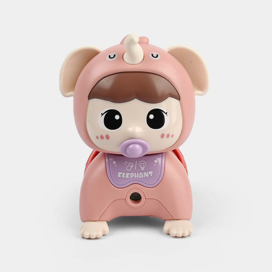 Crawling Baby Doll Toy with Music
