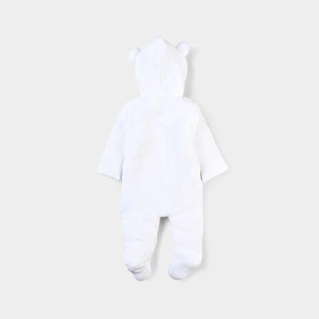 Infant Unisex Romper-White