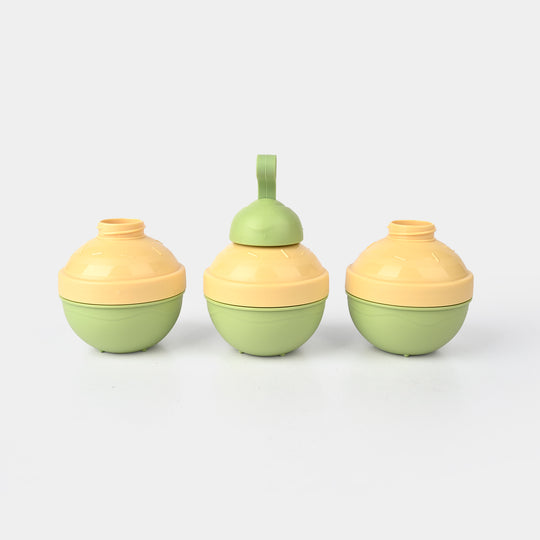 3-Layer Baby Milk Powder & Snack Container