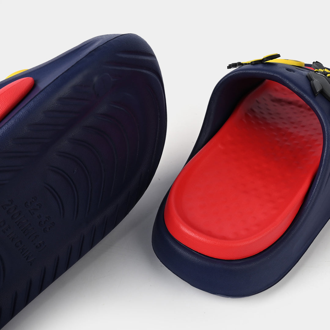 Boys Slipper 013-39-NAVY