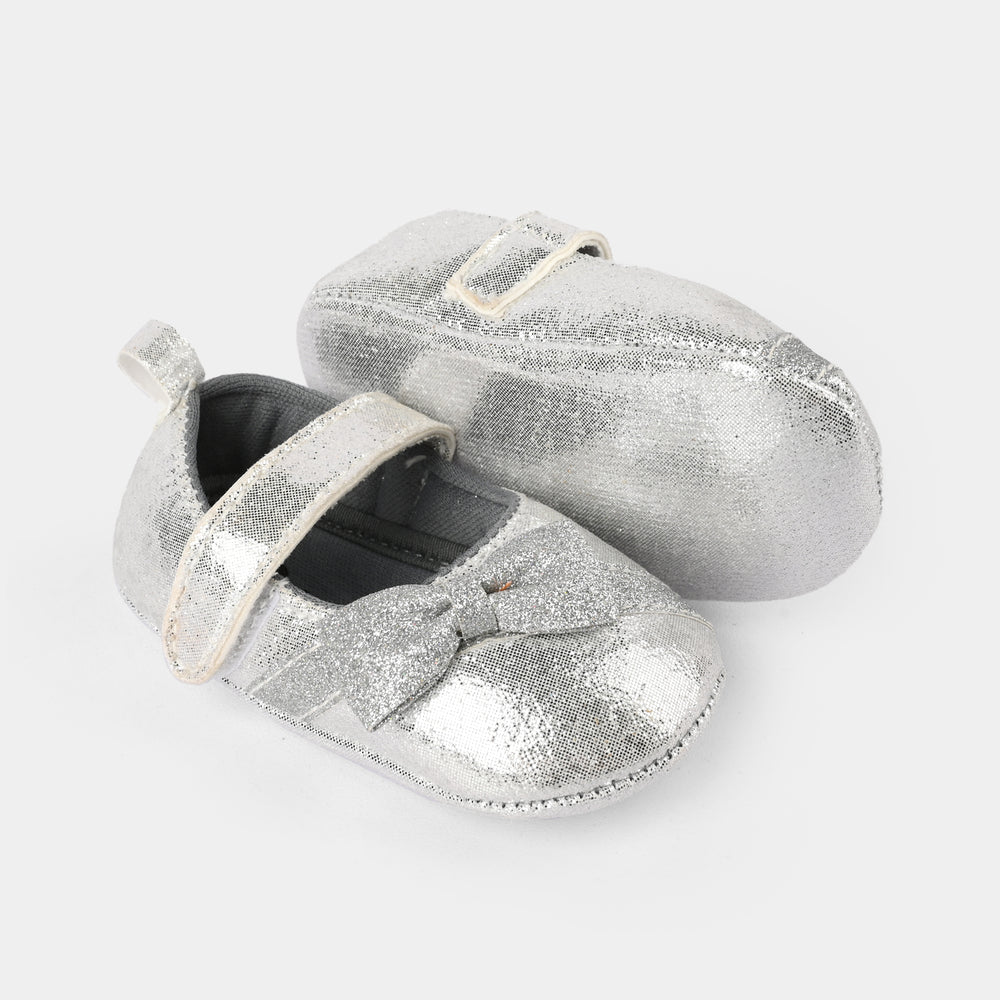 Girls Shoes 222-18-SILVER