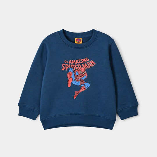 Boys Fleece Sweatshirt Character-Blue