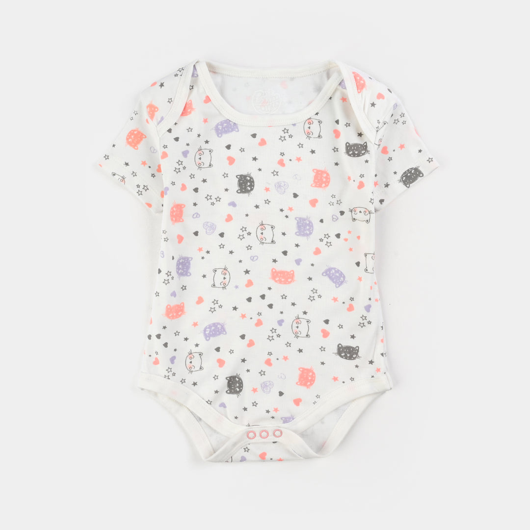 Infant Baby Cotton Bodysuit Pack of 3