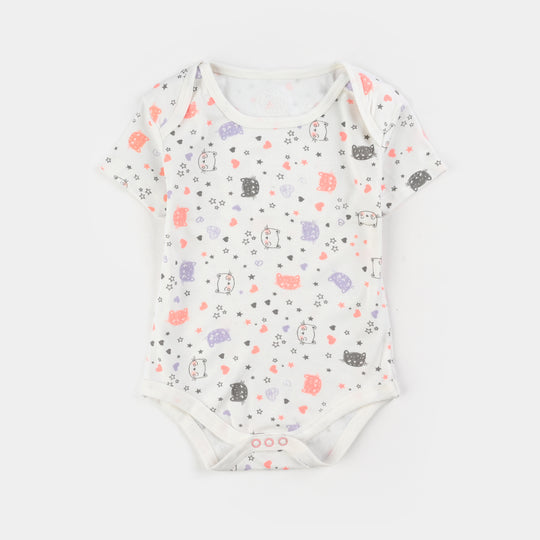 Infant Baby Cotton Bodysuit Pack of 3