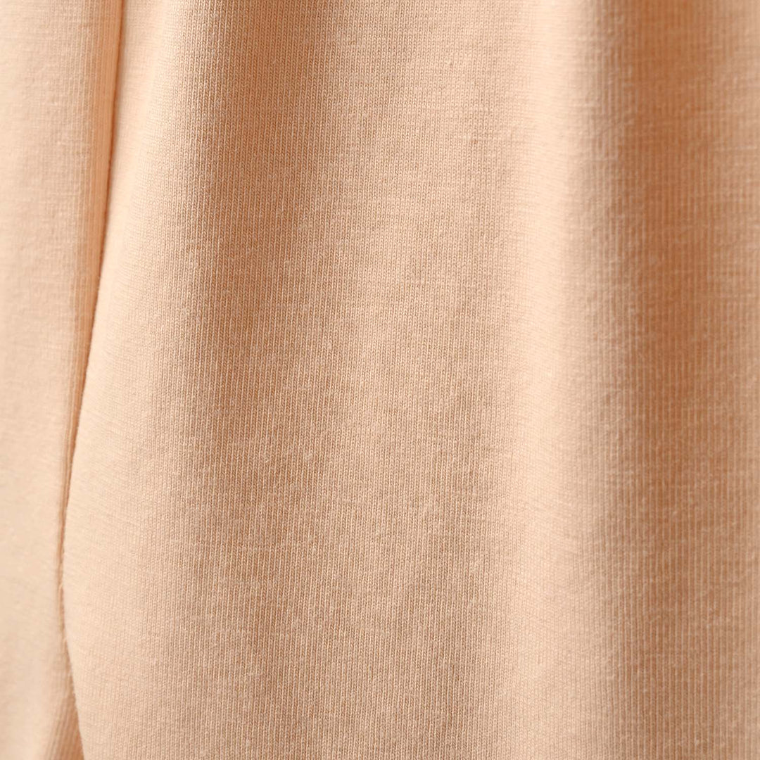 Infant Girls Lycra Jersey Tights - Camel