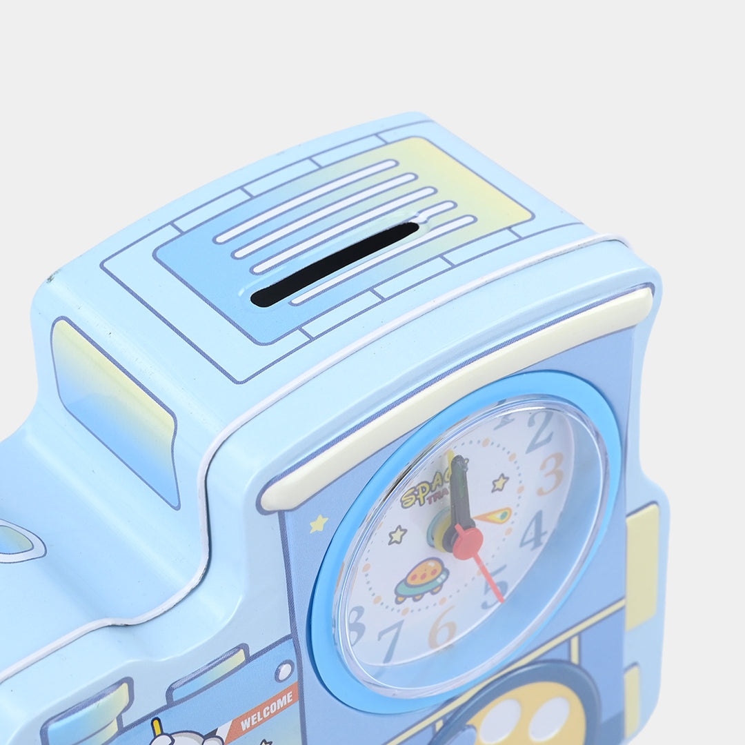 Metal Coin/Money Box with Lock For Kids